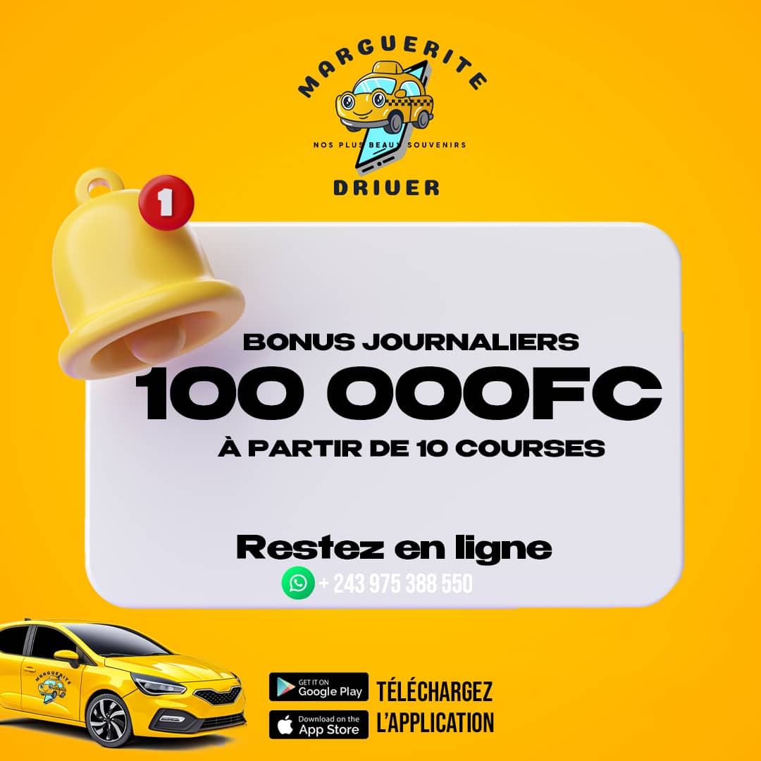 Bonus promotionnel Driver